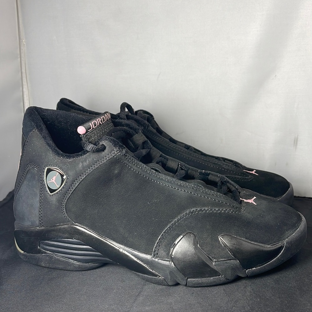 AIR JORDAN XIV 14 Black/Pink 312274-001 Shoes Size 8
